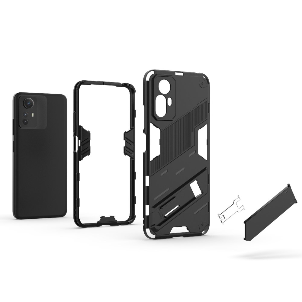 Tartós borítás Xiaomi Redmi Note 12S készülékhez - fekete