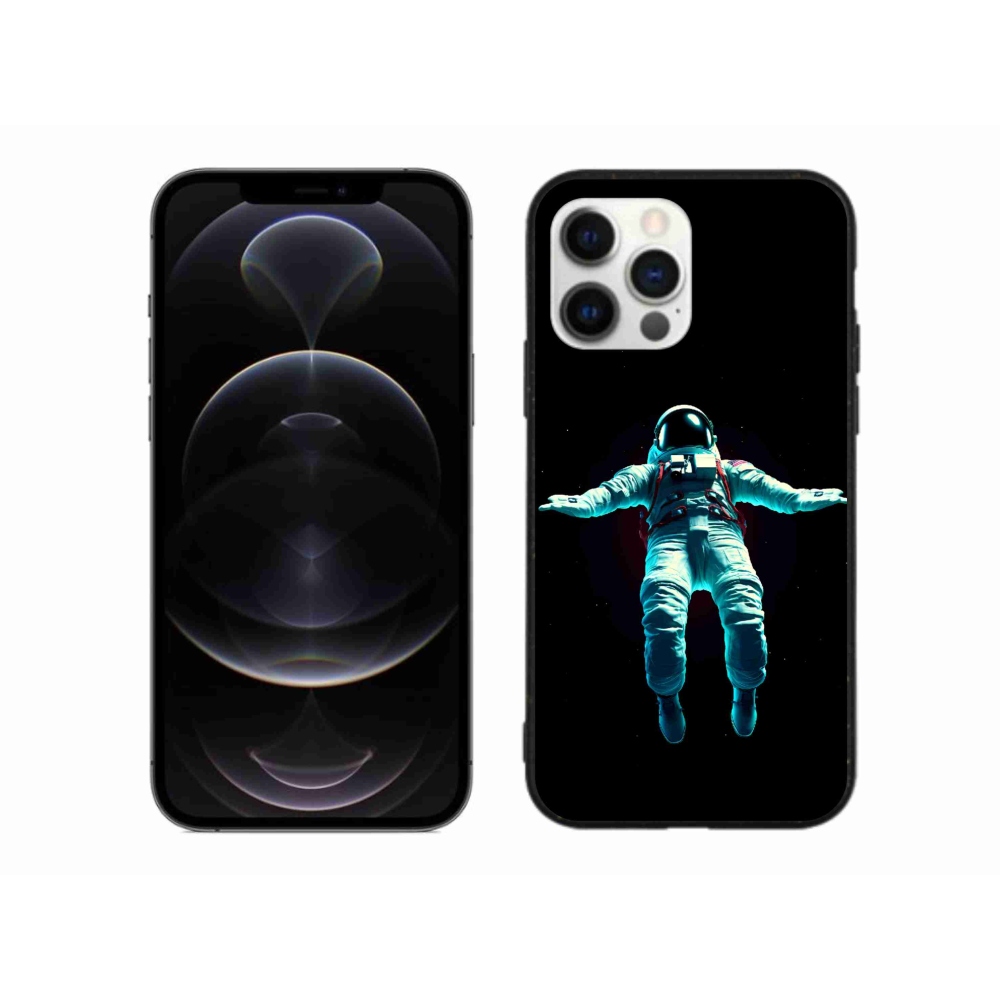Zselés borítás mmCase iPhone 12 Pro Max készülékhez - űrhajós