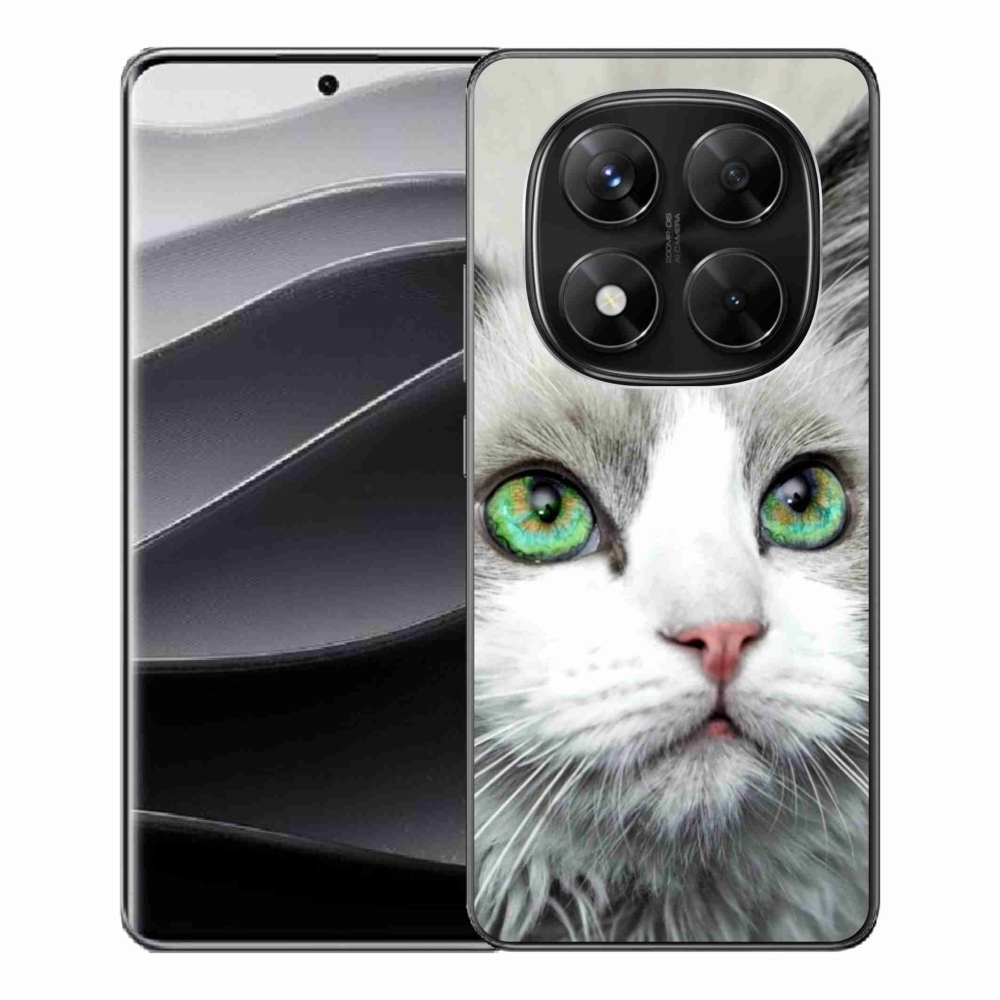 Gél borítás mmCase a Xiaomi Redmi Note 14 Pro 5G/Poco X7 5G - macskaszemhez