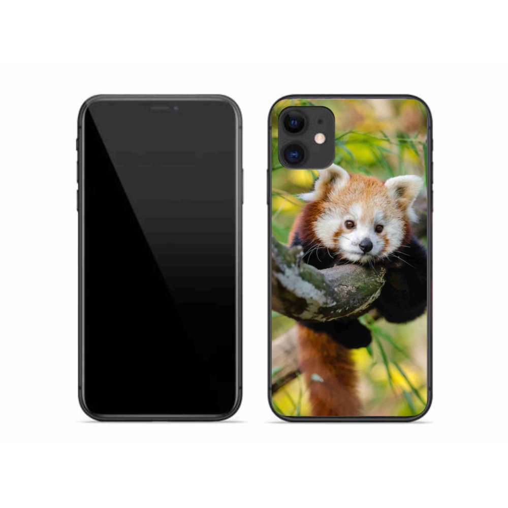 Zselés borítás mmCase iPhone 11 készülékhez - pandavörös