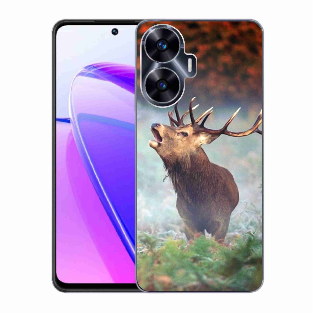 Gél tok mmCase a Realme C55 készülékhez - szarvas 2