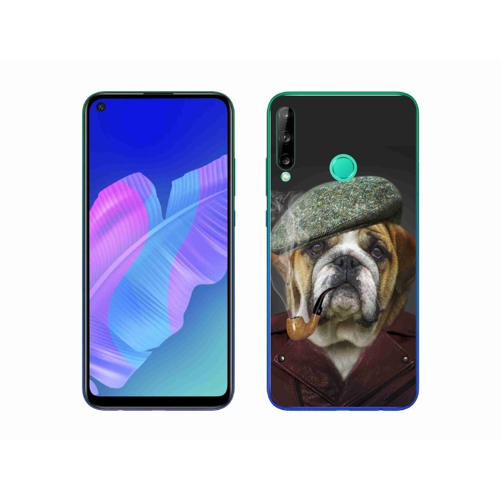 Zselés borítás mmCase a Huawei P40 Lite E - kutya csővel