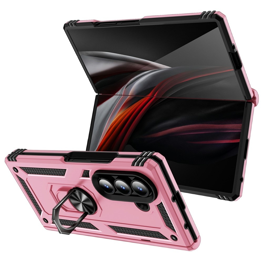 Gyűrűálló borítás Samsung Galaxy Z Fold7 5G készülékhez - rózsaszín