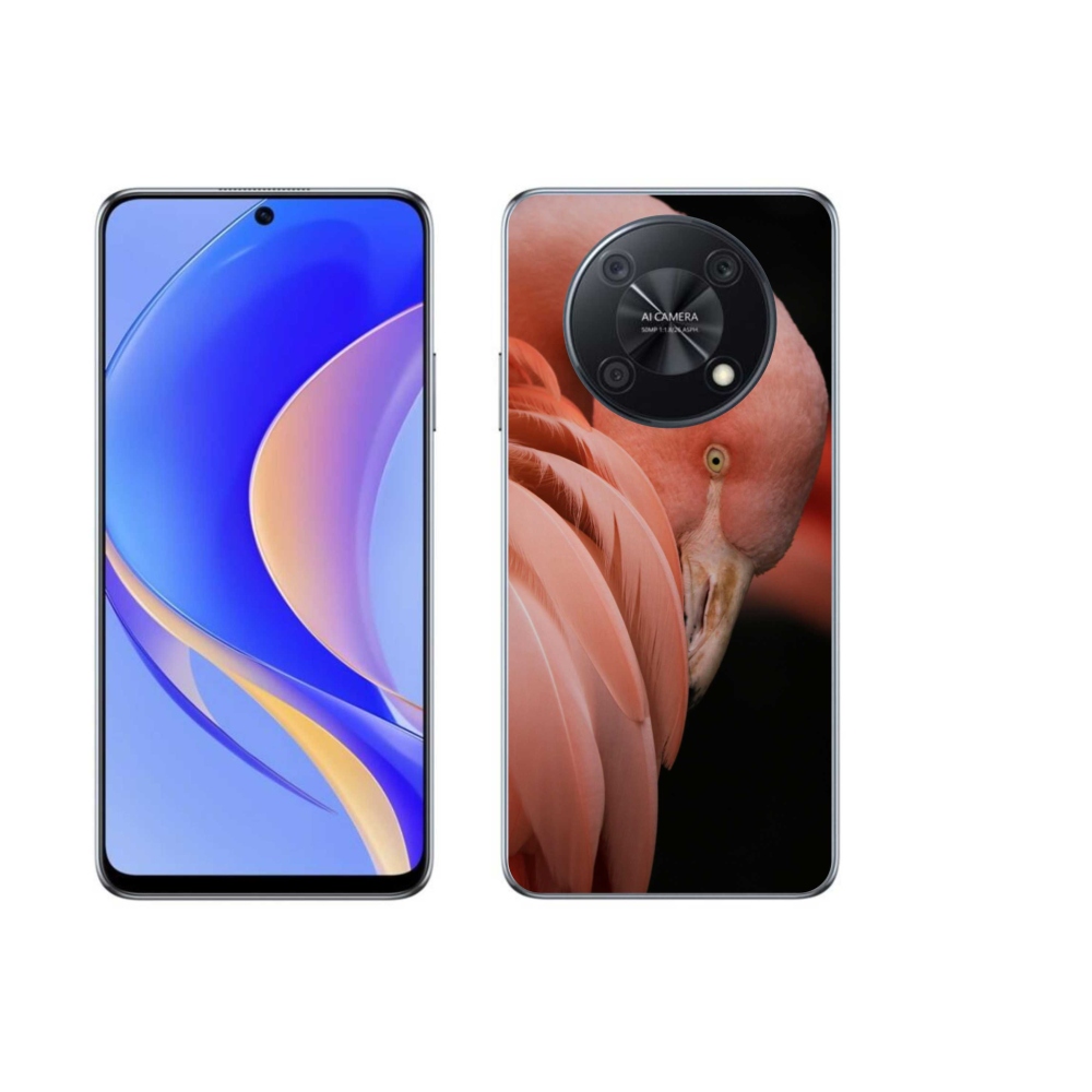 Gél borítás mmCase a Huawei Nova Y90 készülékhez - flamingó 3