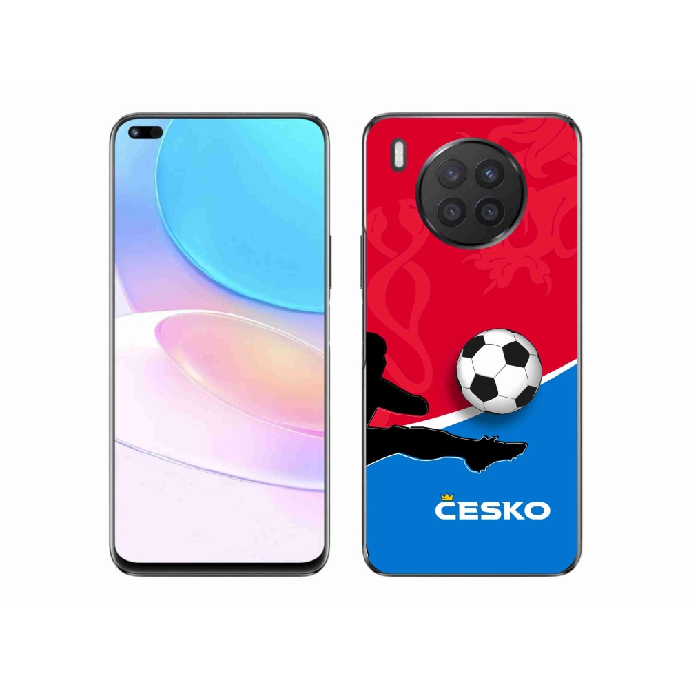 Gél borítás mmCase a Huawei Nova 8i - futball Csehország 2