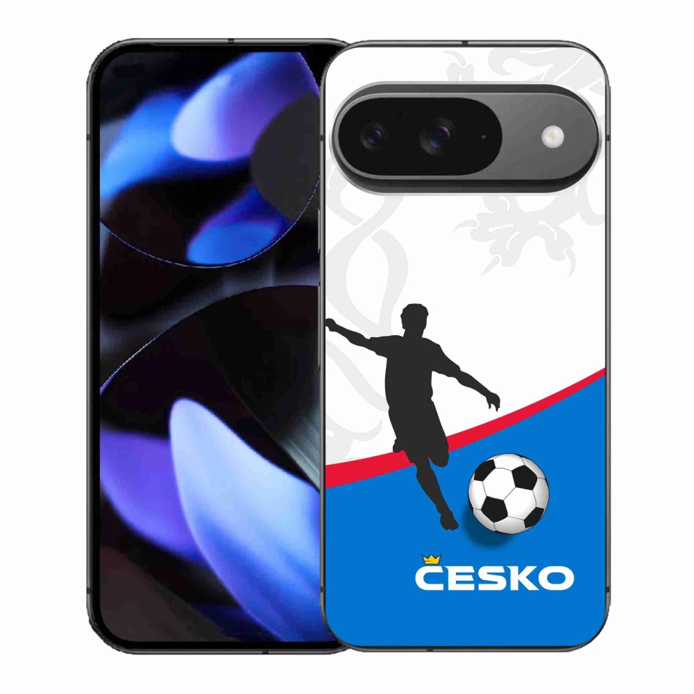 Gél borítás mmCase a Google Pixel 9/9 Pro számára - Labdarúgás Csehország 1