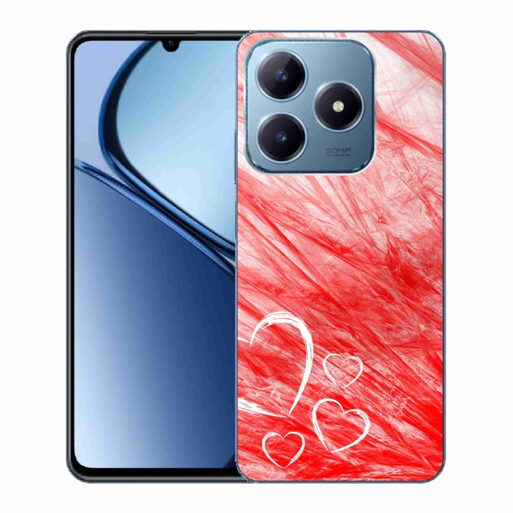 Zselés borítás mmCase a Realme C63 készülékhez - szív