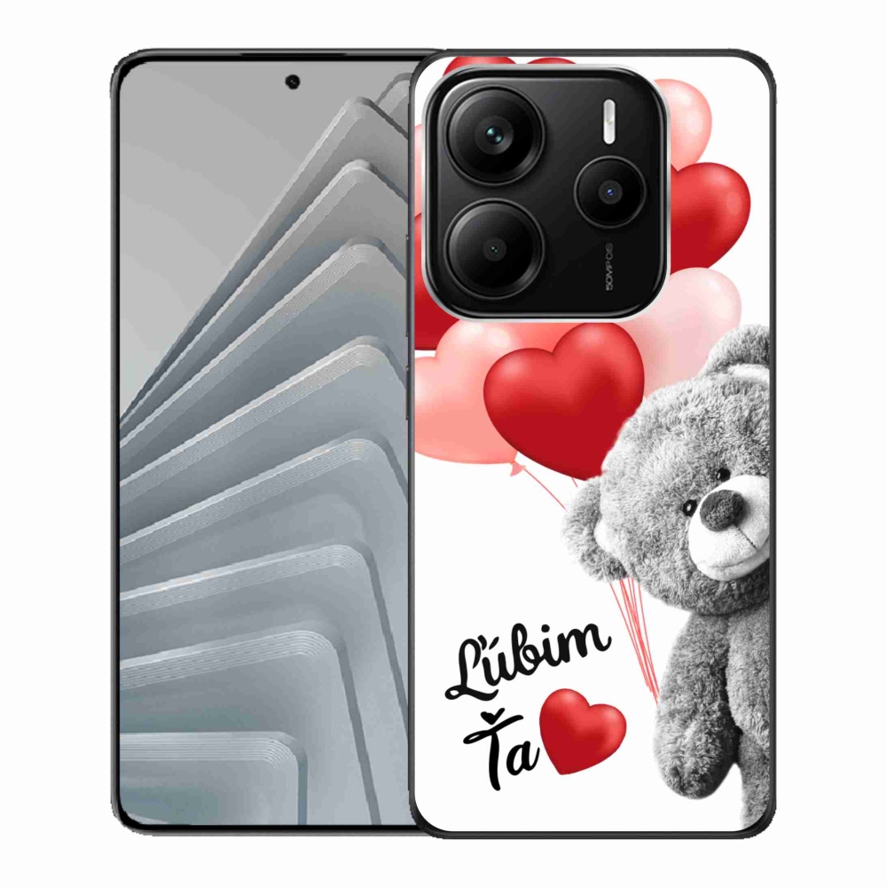 Gél borítás mmCase a Xiaomi Redmi Note 14 5G-hez - I love you en