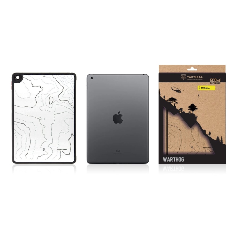 Tactical Warthog borító iPad 10.2 2019/2020/2021 Aszfalt iPad 10.2 2019/2020/2021 számára