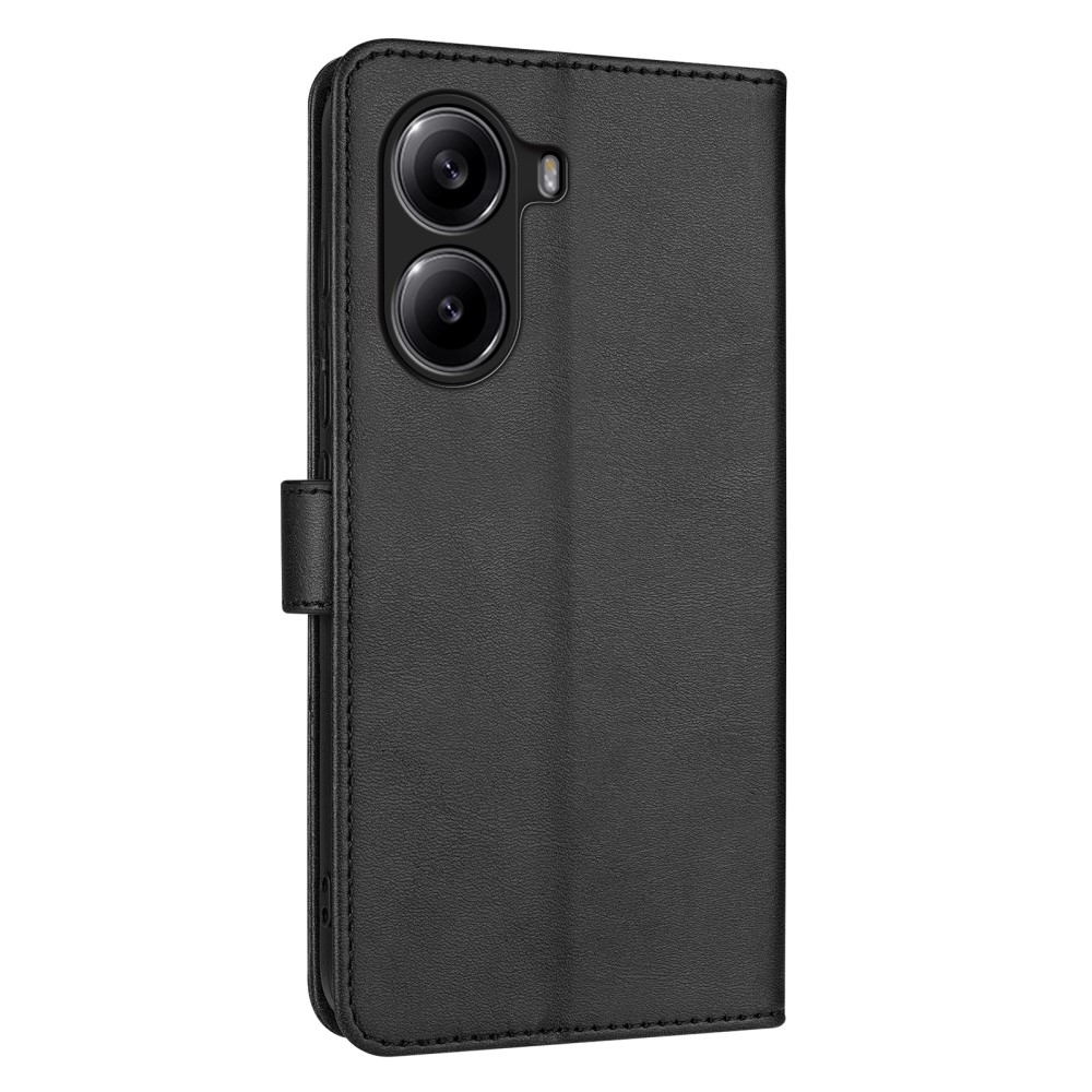 AZNS tok könyv tok Xiaomi Poco X7 Pro 5G - fekete
