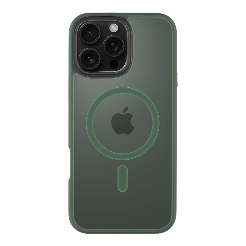 Taktikai MagForce Hyperstealth védőburkolat iPhone 16 Pro Max készülékhez Erdei zöld
