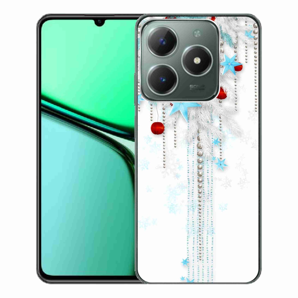 Gél borítás mmCase a Realme C61 készülékhez - karácsonyi dekorációk