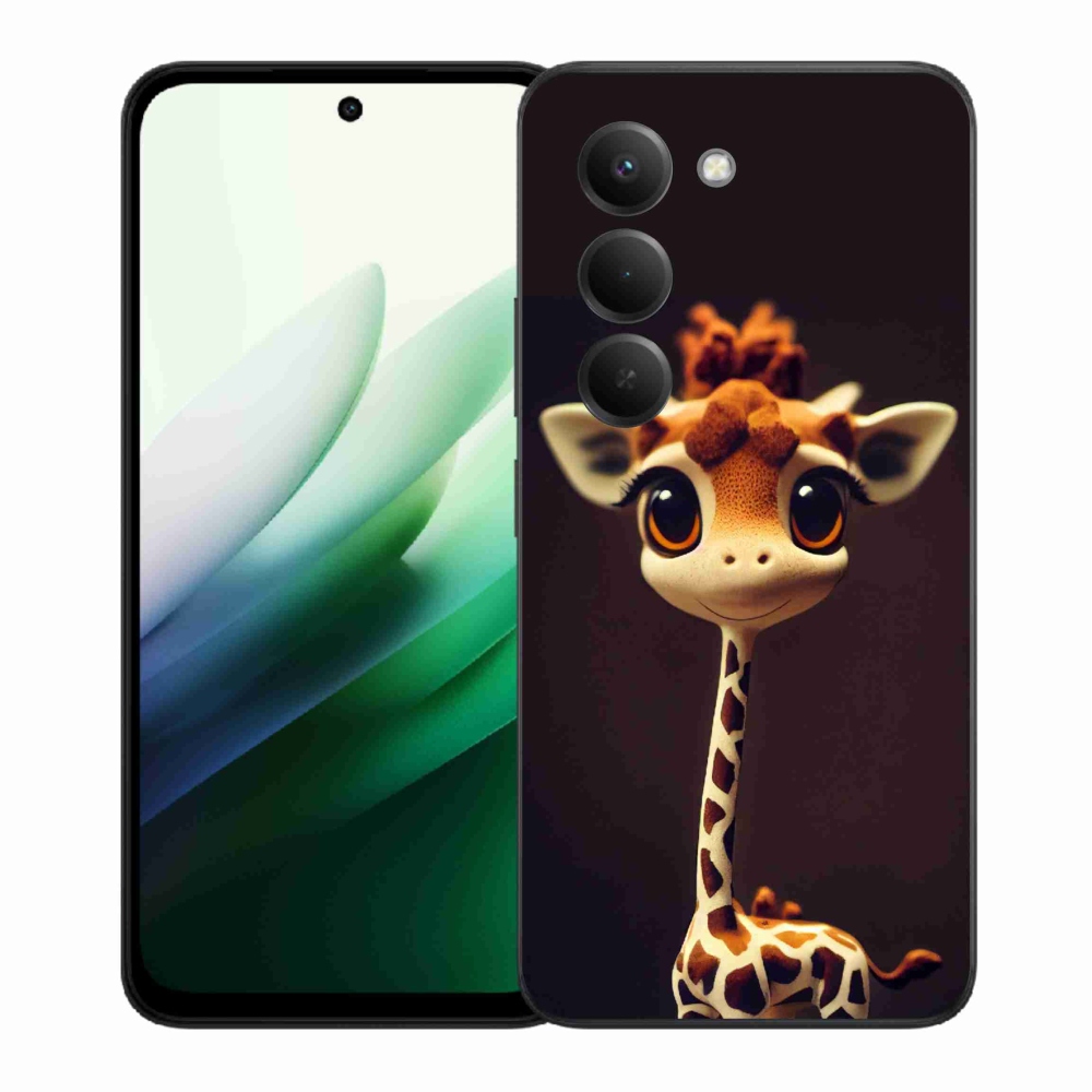 Gél borítás mmCase a Xiaomi Redmi 15 5G-hez - kis zsiráf