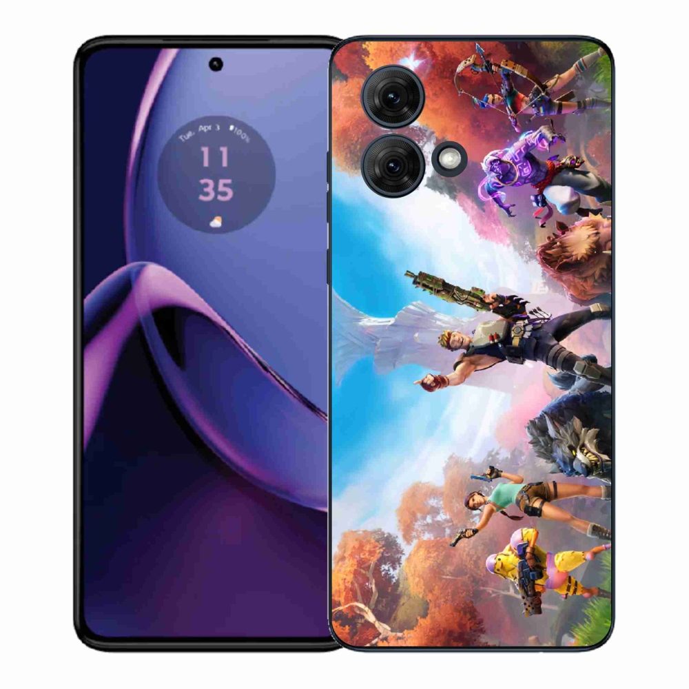 Zselés borítás mmCase a Motorola Moto G84 5G-hez - tom a jerry
