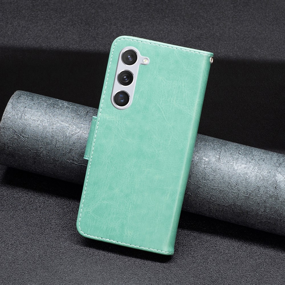 Pillangó könyvtáska Samsung Galaxy S24 készülékhez - teal színű