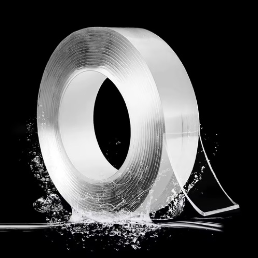 Kétoldalas nano ragasztószalag (30 x 2 mm) - 5m