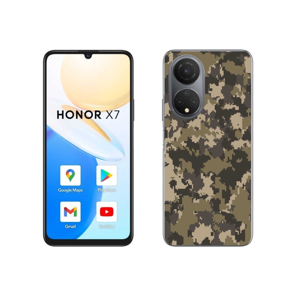 Zselés borítás mmCase a Honor X7-hez - terepszínű minta 12