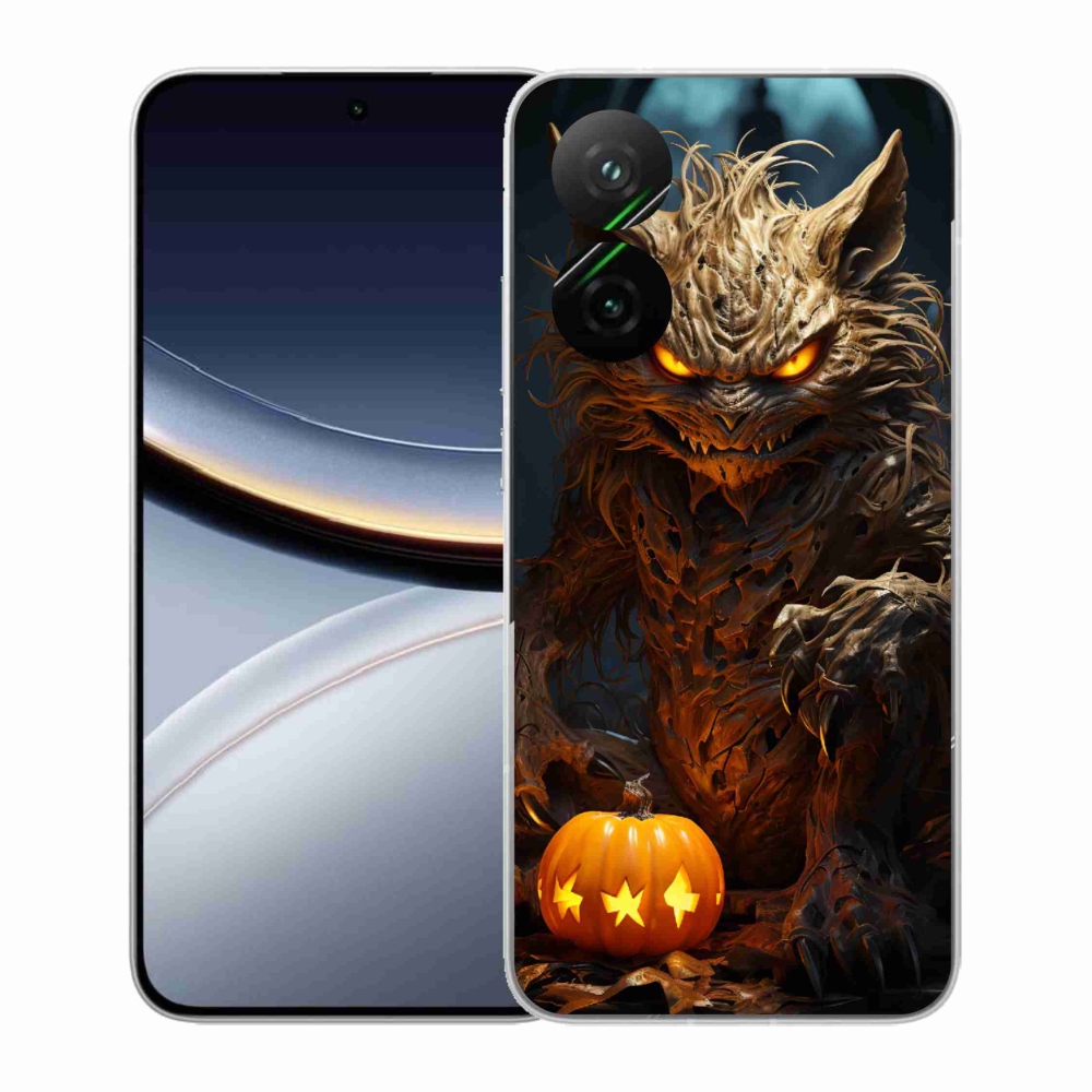 Gél borítás mmCase a Xiaomi Poco F7 5G számára - Halloween szörnyeteg