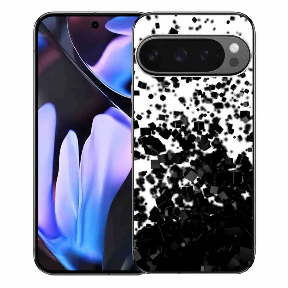Zselés borítás mmCase a Google Pixel 9 Pro XL számára - absztrakt minta 1