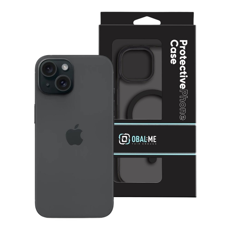 COVER:ME MagNetix Outline Cover for Apple iPhone 15 Fekete