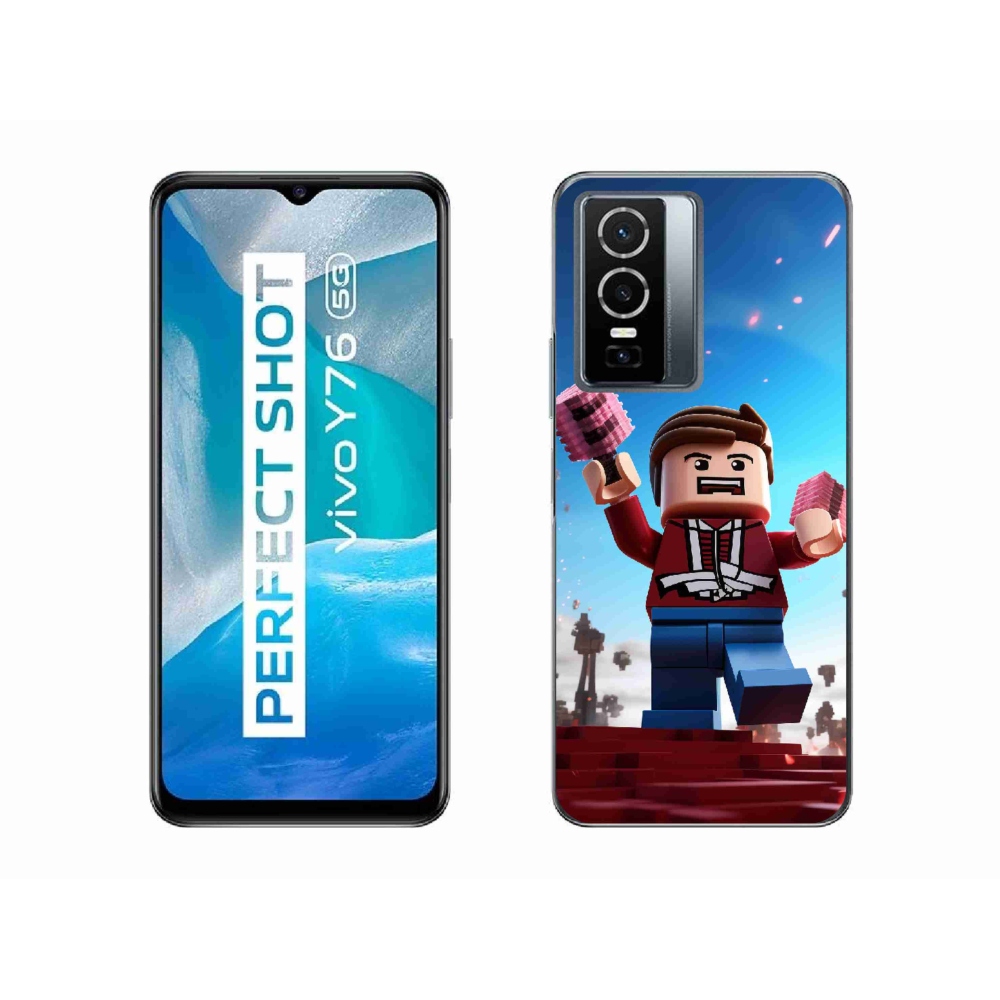 Zselés borítás mmCase a Vivo Y76 5G-n - roblox 2