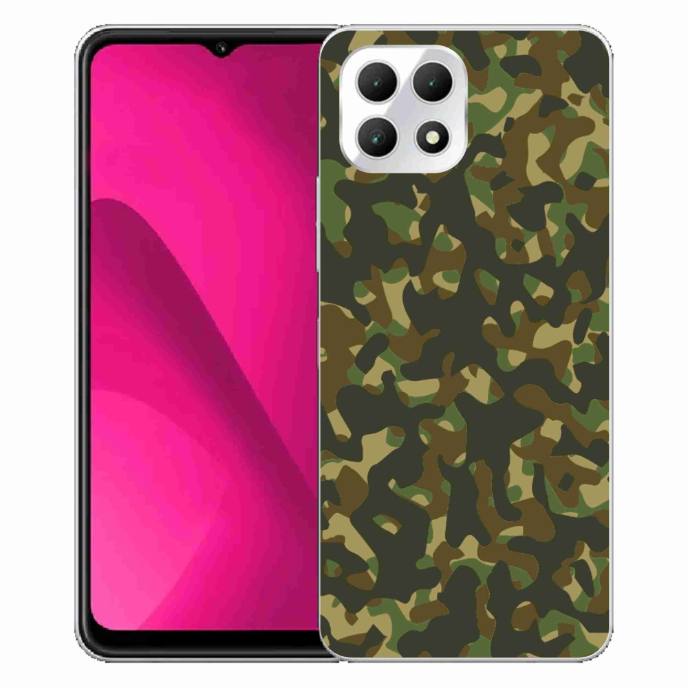 Zselés borítás mmCase a T-Mobile T Phone 2 készülékhez - álcázó mintázat 1