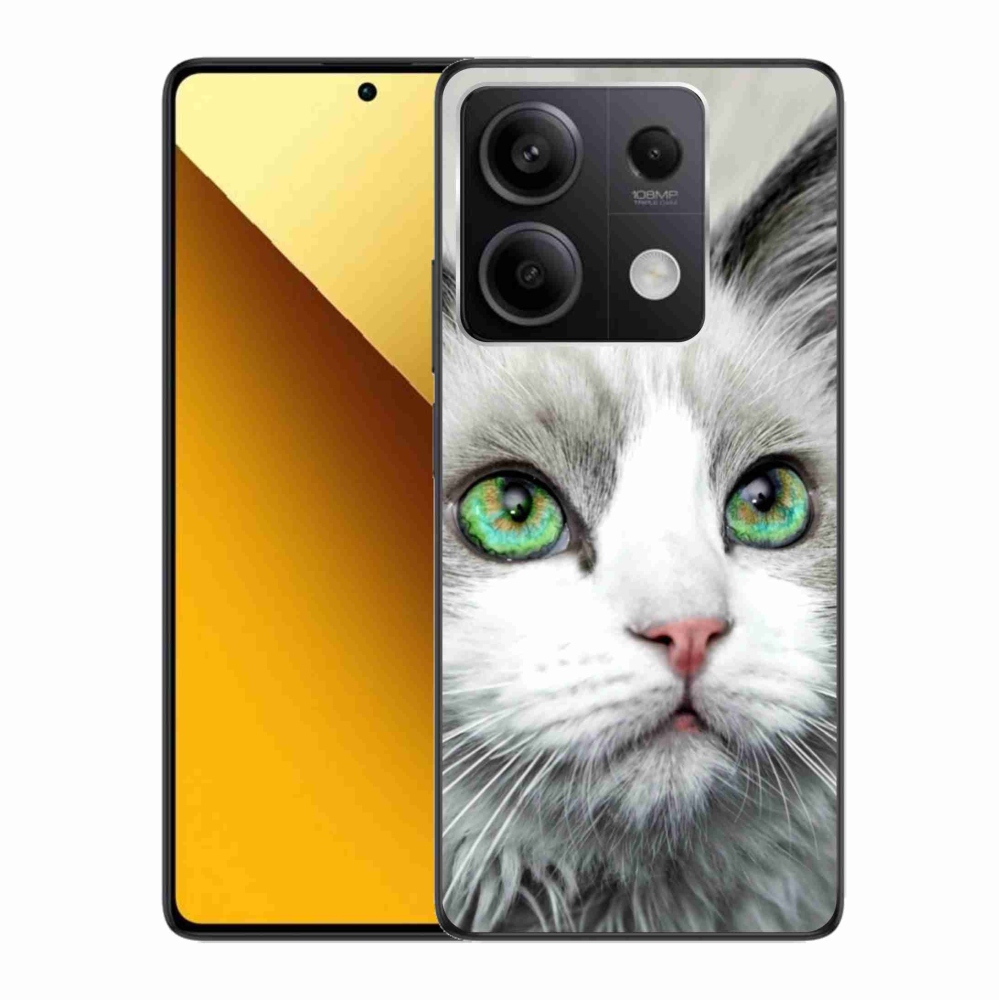 Gél borító mmCase a Xiaomi Redmi Note 13 5G-hez - macskaszem