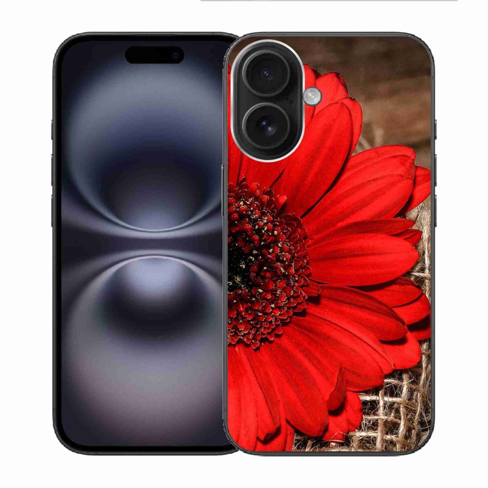 Gél borítás mmCase iPhone 16 készülékhez - gerbera