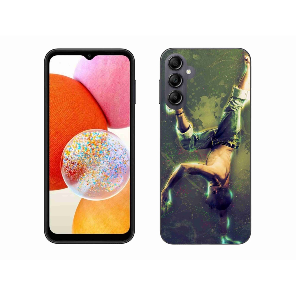 Gél borítás mmCase Samsung Galaxy A14 4G/5G - breakdance