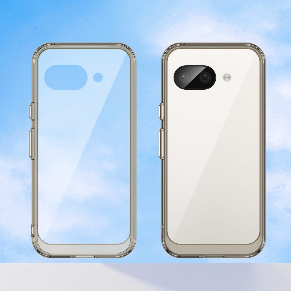 Gél tok kemény hátlappal a Google Pixel 9a számára - szürke