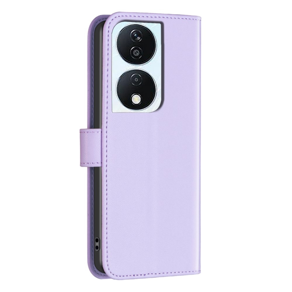 BNF könyvtáska Honor X7b/Honor 90 Smart készülékhez - világos lila