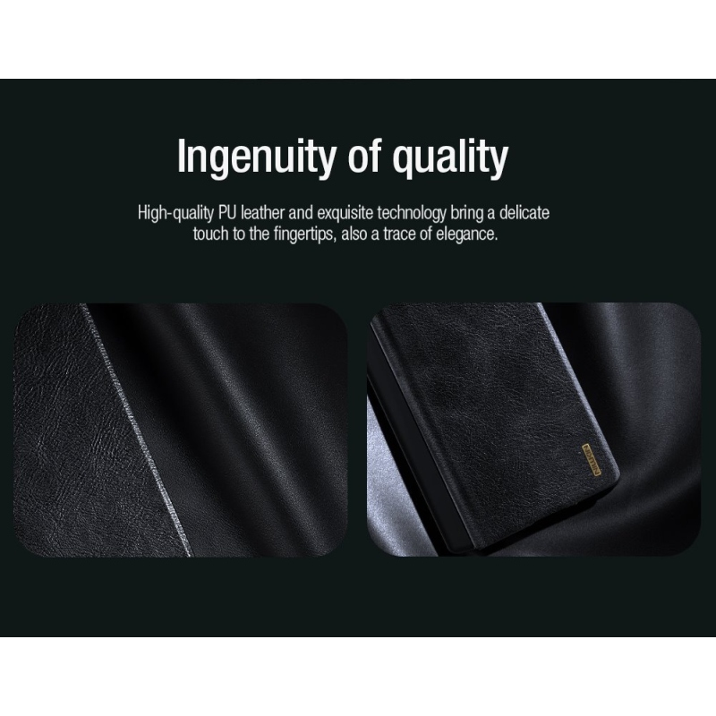 Nillkin Qin Book PRO Pen Slot Case for Samsung Galaxy Z Fold 7 fekete