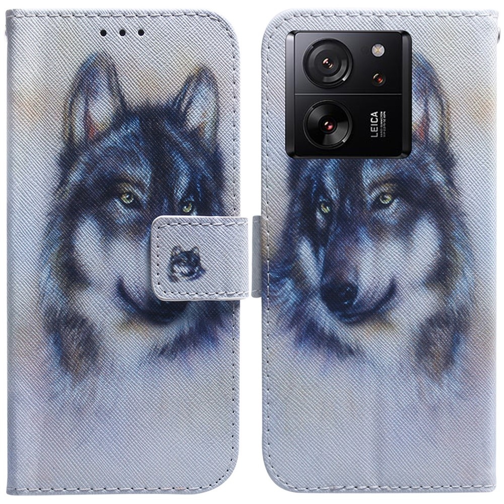 Printy könyvtáska Xiaomi 13T/13T Pro - farkas