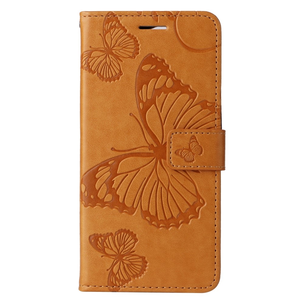 Nagy pillangó könyv tok Xiaomi Redmi Note 13-hoz - sárga
