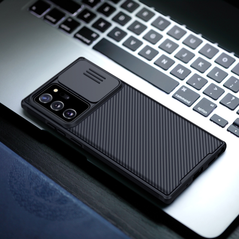 Nillkin CamShield PRO hátlap a Samsung Galaxy Note 20 Ultra Black számára