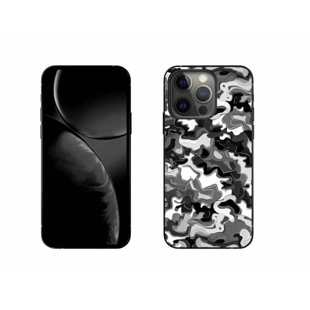 Zselés borítás mmCase iPhone 13 Pro 6.1 készülékhez - terepszínű minta 3