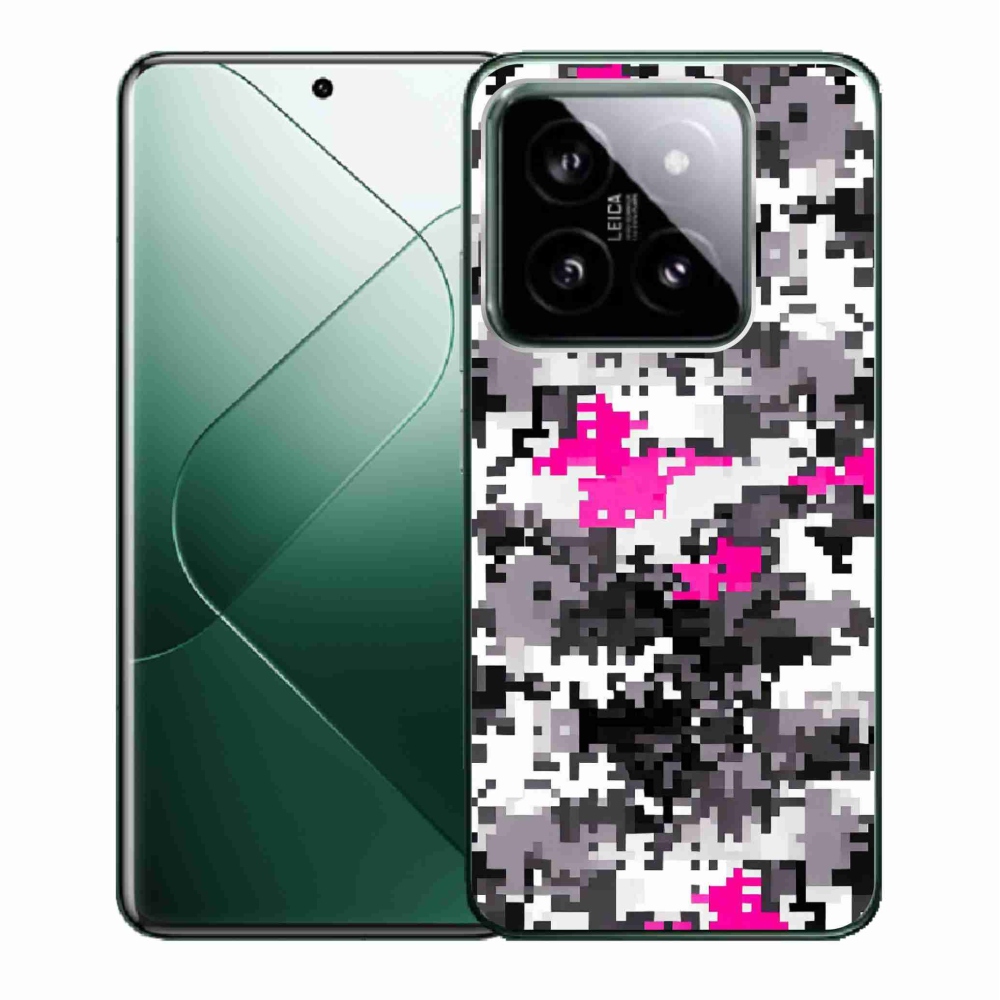 Gél borítás mmCase a Xiaomi 14-hez - terepszínű minta 4