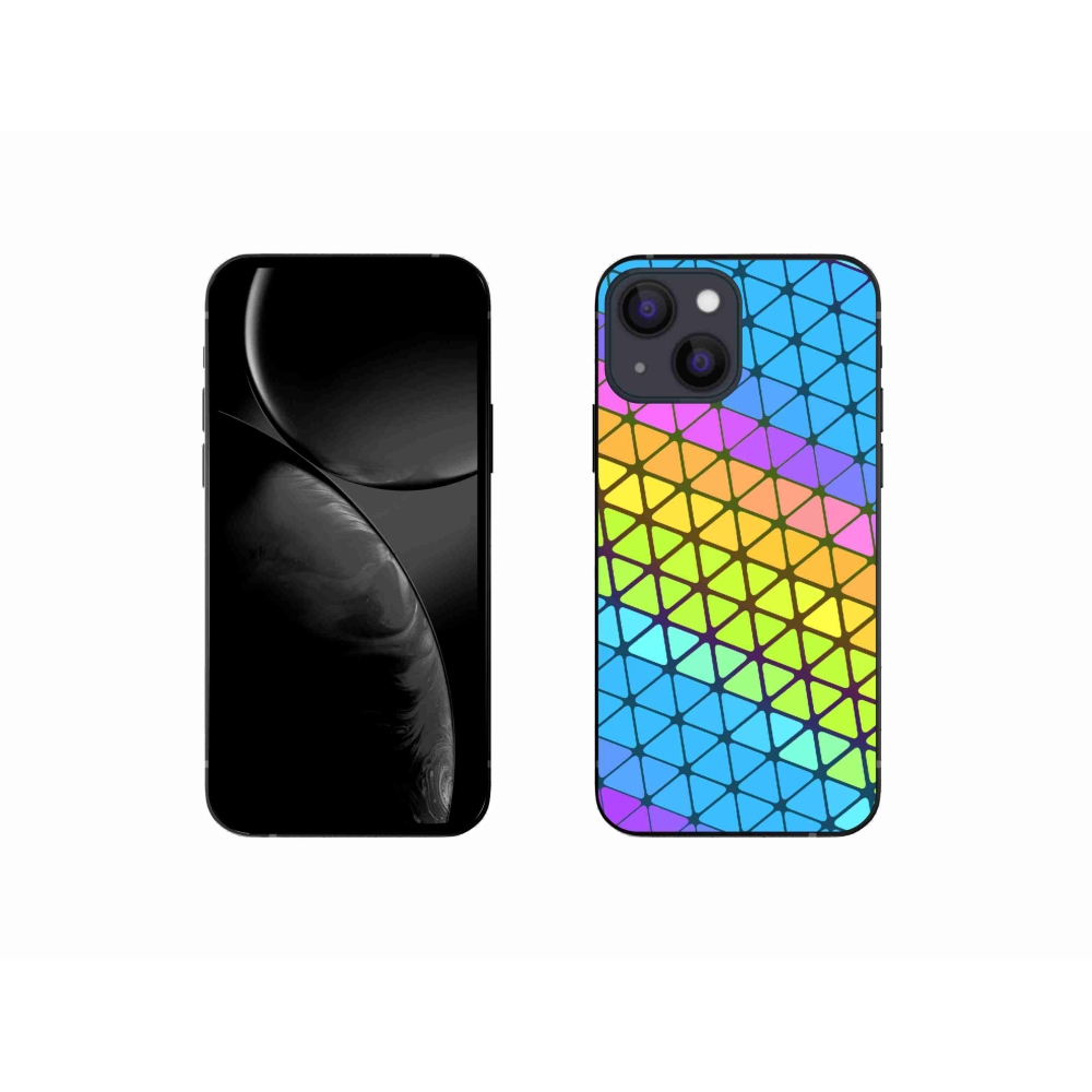 Gél borítás mmCase iPhone 13 mini készülékhez - absztrakt motívum 16