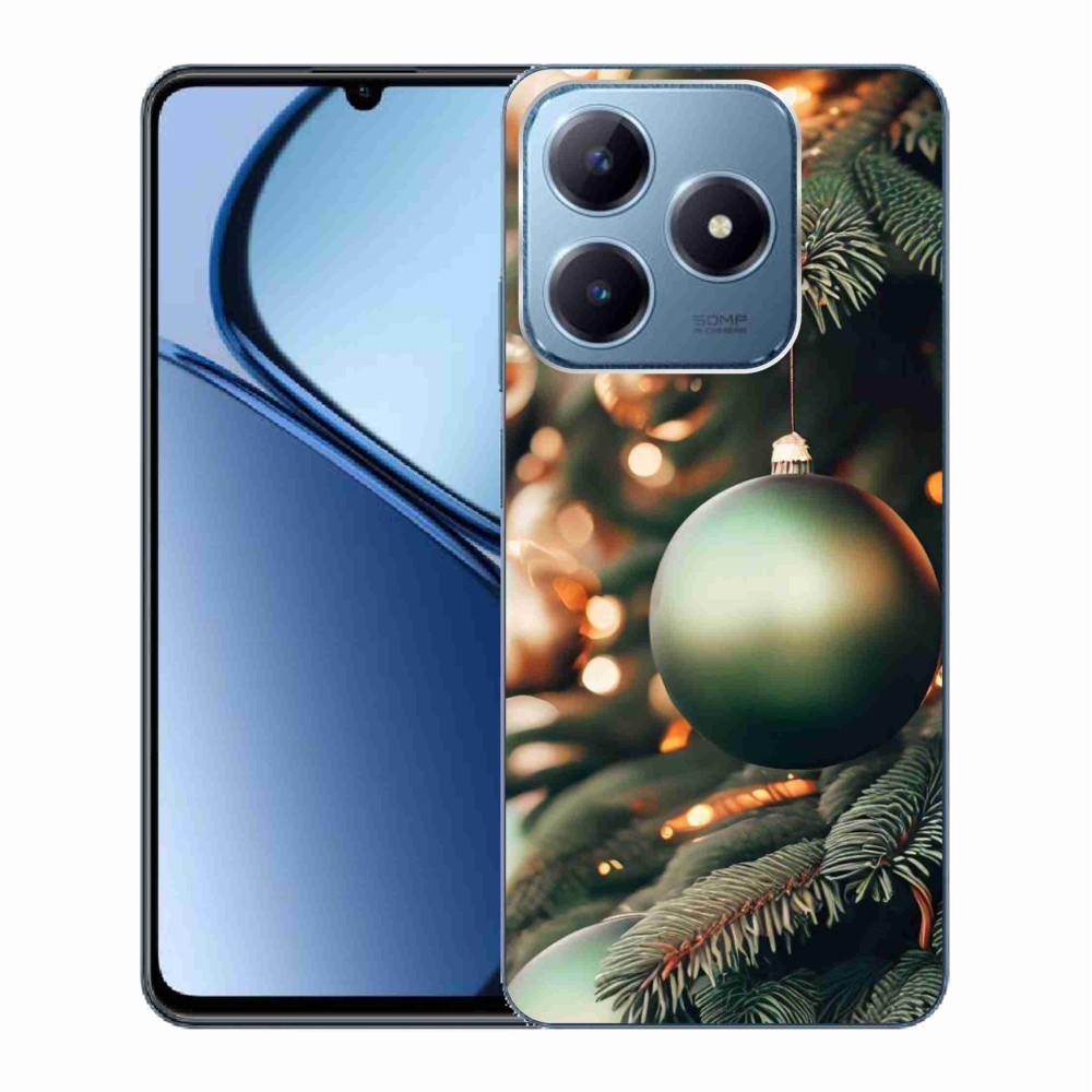 Gél borítás mmCase a Realme C63 készülékhez - Karácsonyi dekorációk 1