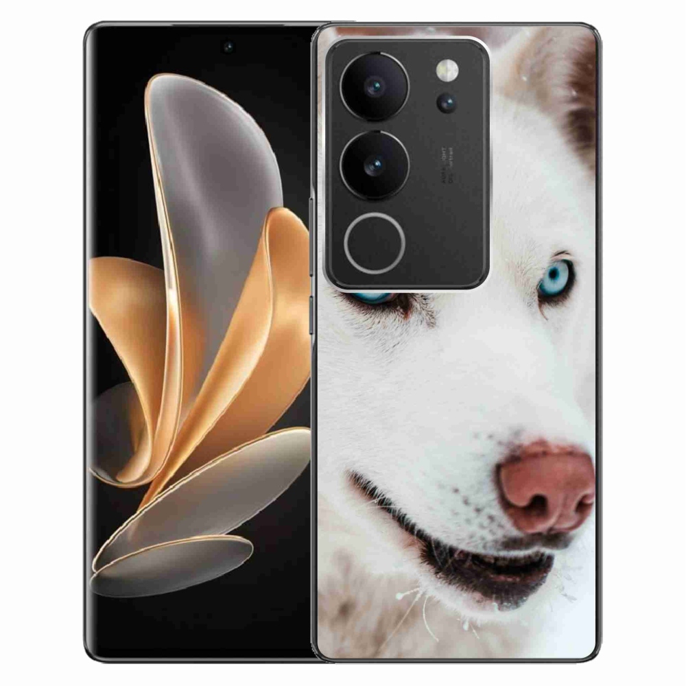 Gél tok mmCase a Vivo V29 5G-hez - kutyaszemmel nézve
