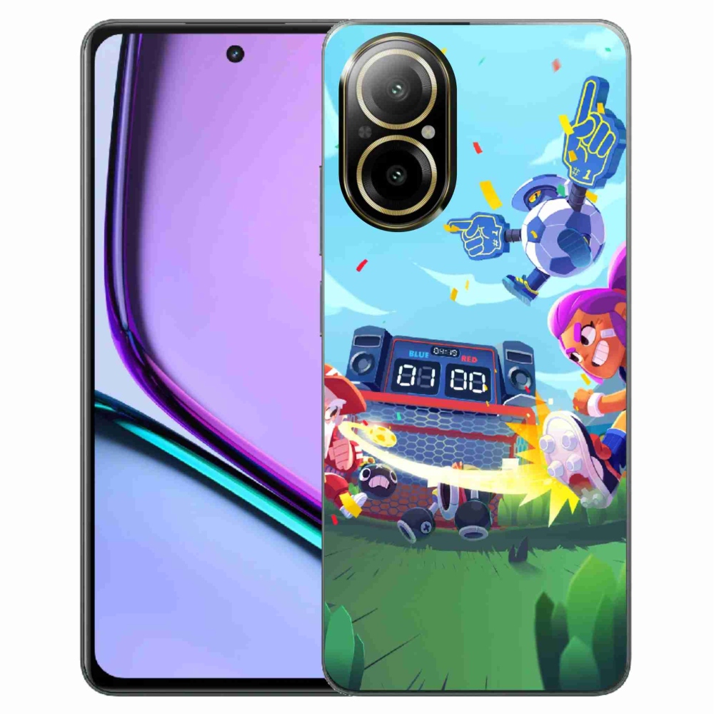 Gél borítás mmCase a Realme C67 készülékhez - brawl stars 1