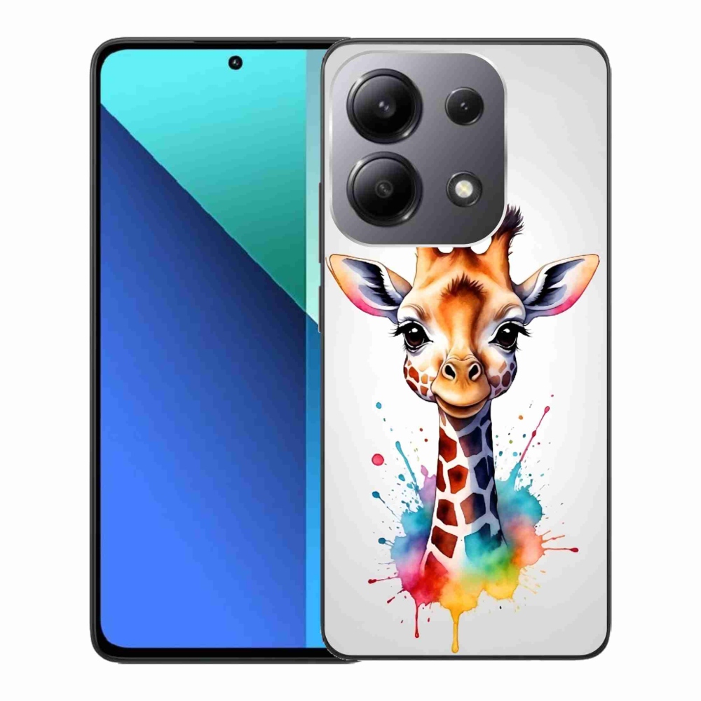 Gél borítás mmCase a Xiaomi Redmi Note 13-hoz - zsiráf 1