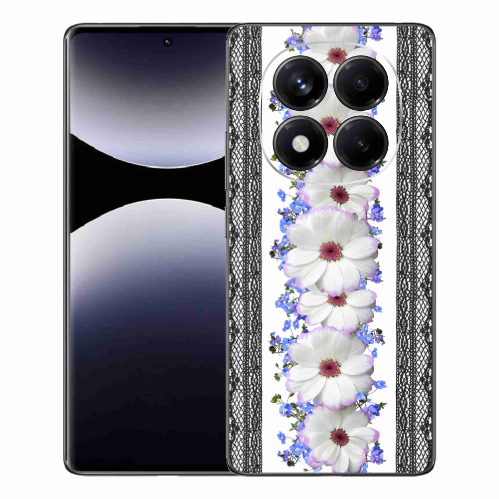 Gél borítás mmCase a Xiaomi Redmi Note 14 Pro számára - virágok 8