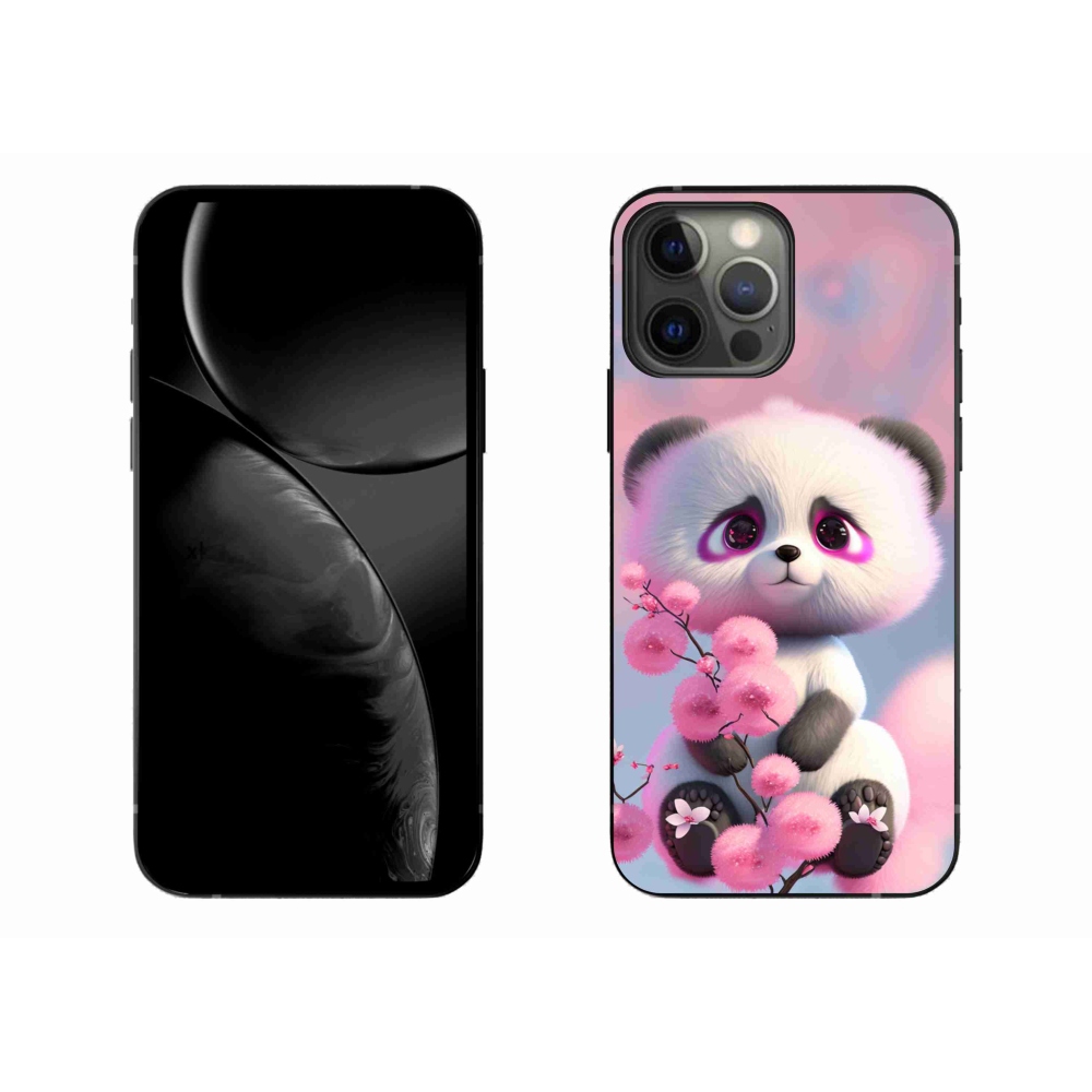 Gél borítás mmCase iPhone 13 Pro Max 6.7 készülékhez - aranyos panda 1