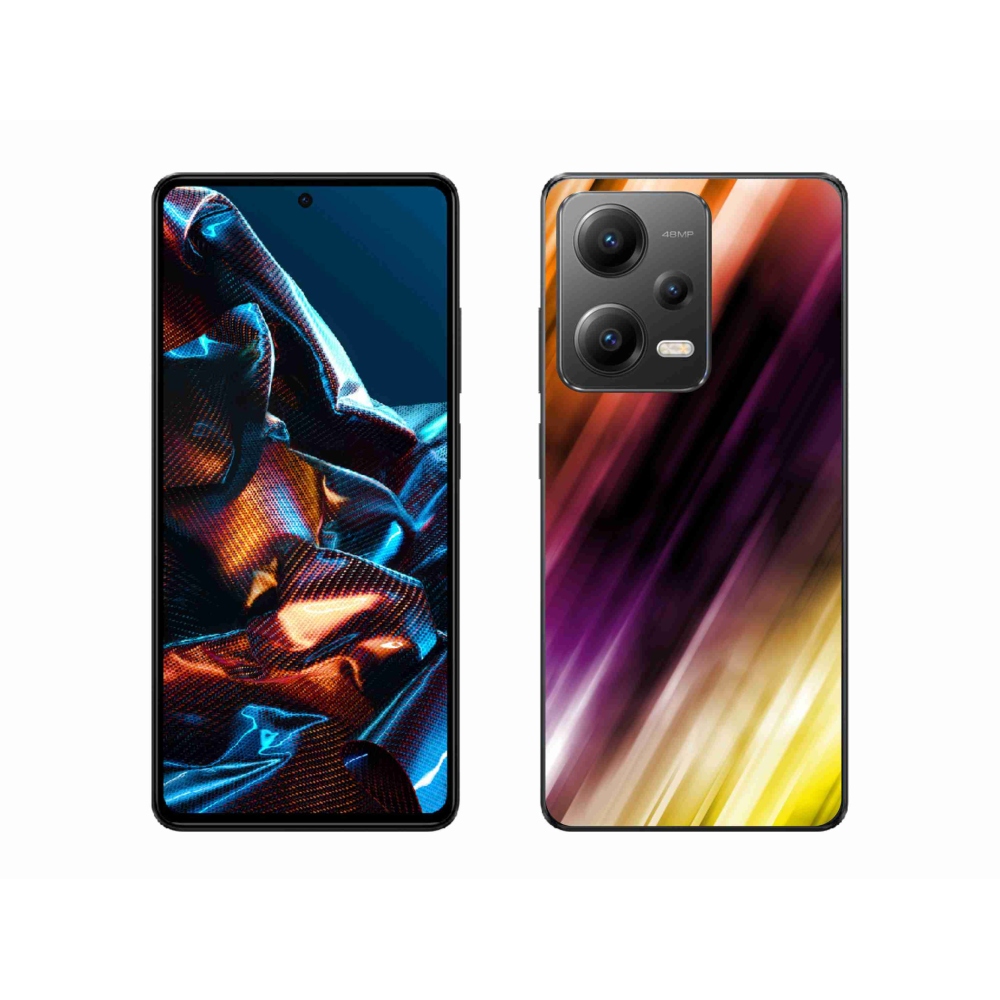 Gél borítás mmCase a Xiaomi Redmi Note 12 Pro 5G számára - absztrakt minta 5