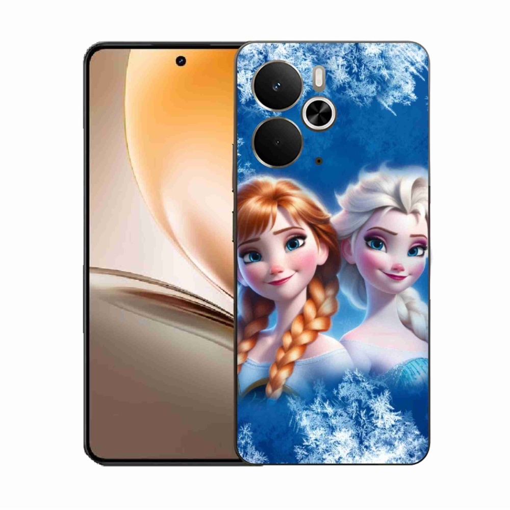 Gél borítás mmCase a Realme 14 5G számára - Ice Kingdom 2