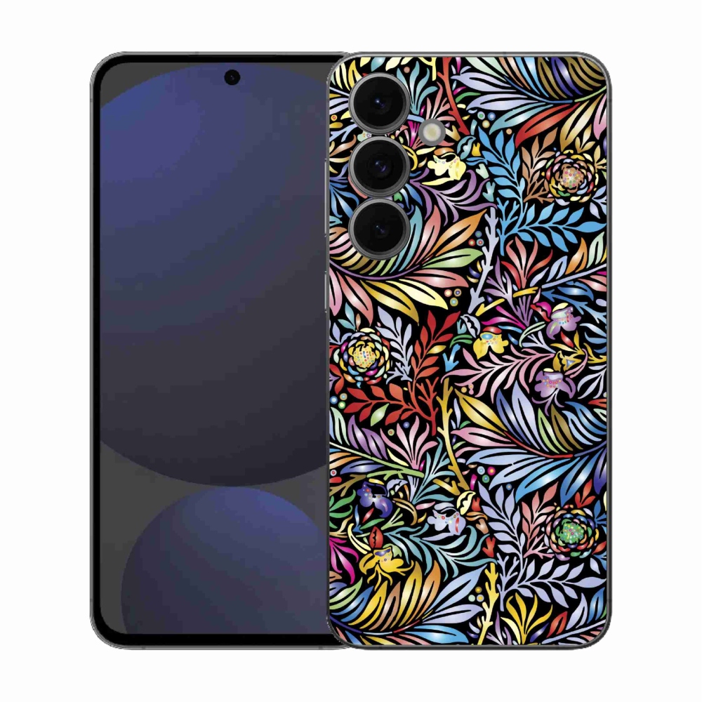 Gél védőhuzat mmCase Samsung Galaxy S25 FE - virágok 5