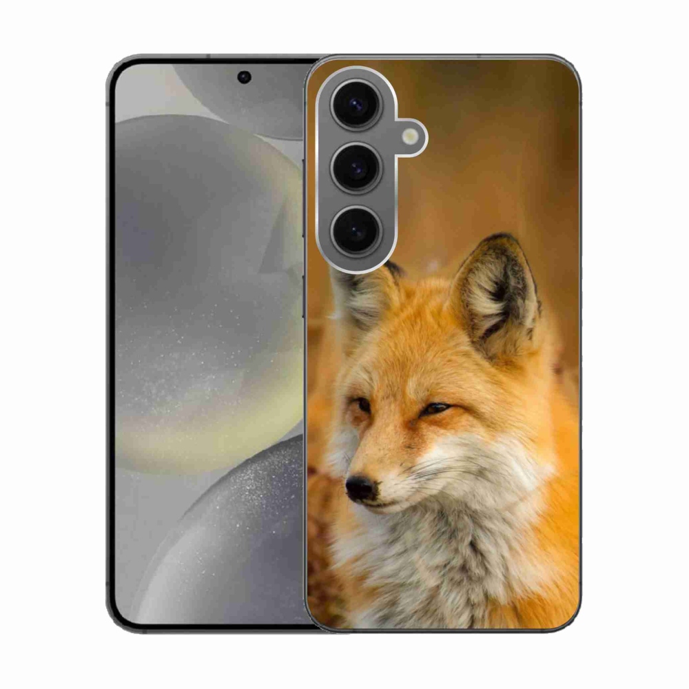 Gél védőhuzat mmCase Samsung Galaxy S24 készülékhez - róka