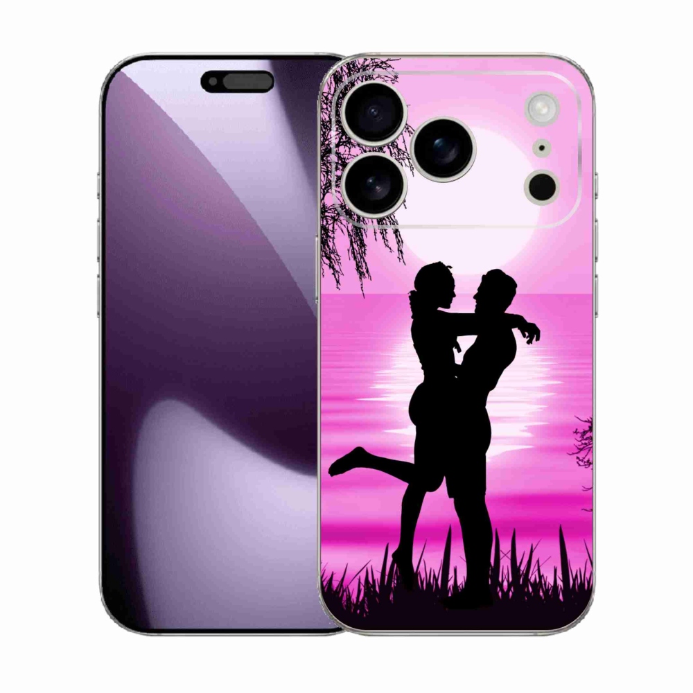 Zselés borítás mmCase iPhone 17 Pro készülékhez - naplemente
