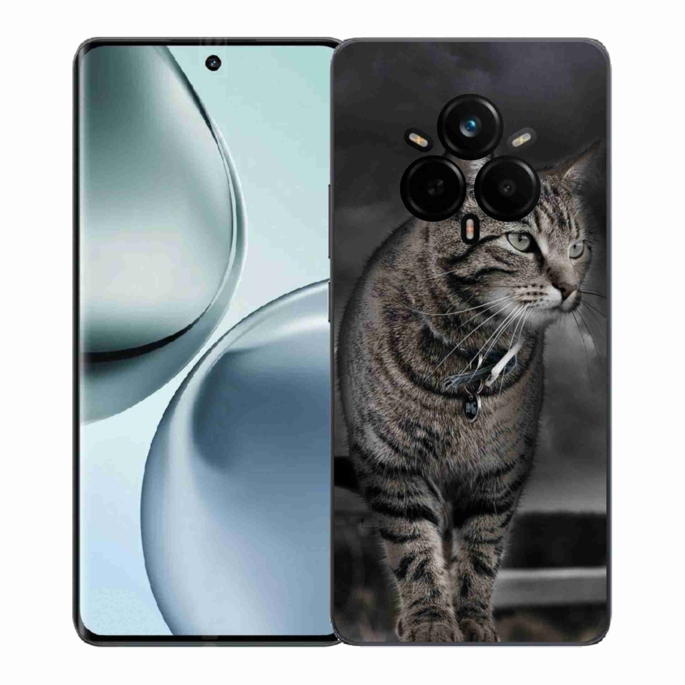 Zselés borítás mmCase a Realme 14 Pro 5G készülékhez - macska